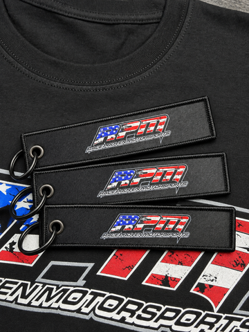RPM Fabric Jet Tag Keychain