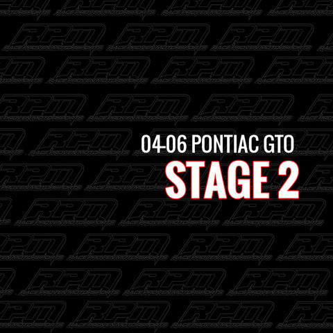 Stage 2 Performance Package (2004-2006 Pontiac GTO)