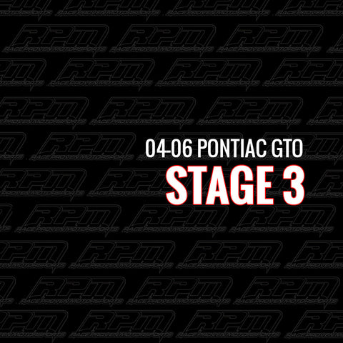 Stage 3 Performance Package (2004-2006 Pontiac GTO)