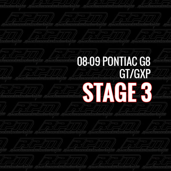 Stage 3 Performance Package (2008-2009 Pontiac G8 GT/GXP) | Race