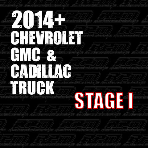 2014-2021 GM Truck 5.3L/6.2L (GMC, Chevrolet & Cadillac) Stage 1 Performance Package