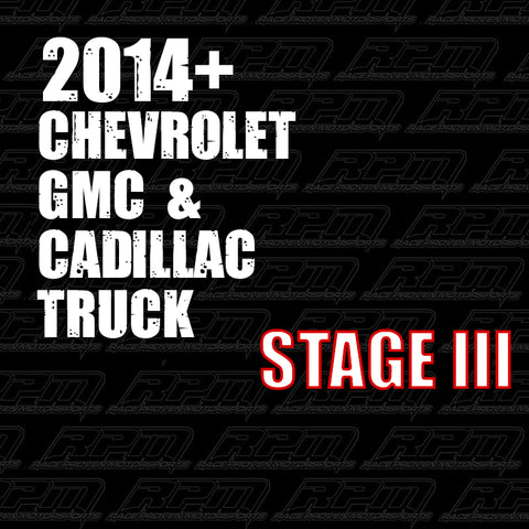 2014-2018 GM Truck 5.3L/6.2L (GMC, Chevrolet & Cadillac) Stage 3 Performance Package