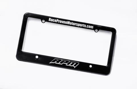 RPM License Plate Frame
